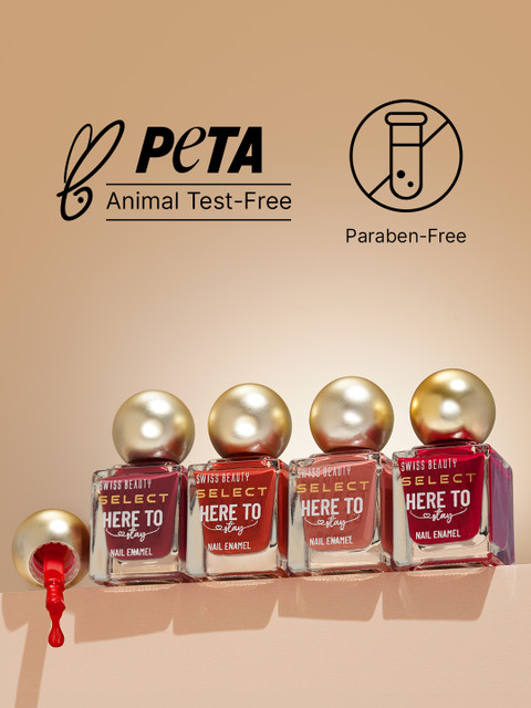 SWISS BEAUTY Here To Stay Waterproof Nail Enamel 12ml - Mermaid Pearls 30 - Image 2