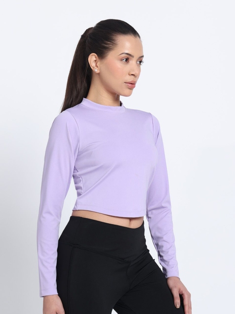 CLOTHWIK COLLECTION Women Solid Round Neck T-shirt - Image 4
