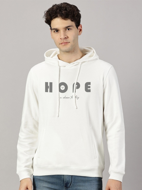 LEON Men Hope Printed Hooded Sweatshirt