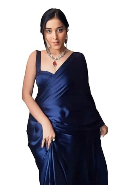 Shopaz Satin Ready to Wear Saree