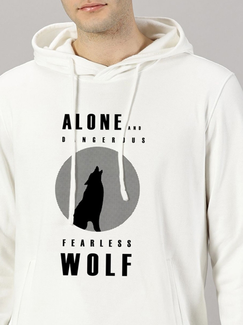 LEON Men Printed Hooded Sweatshirt - Image 2