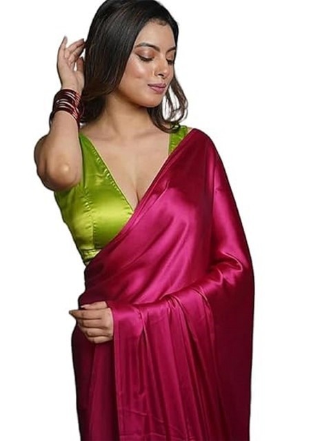 Shopaz Satin Ready to Wear Saree