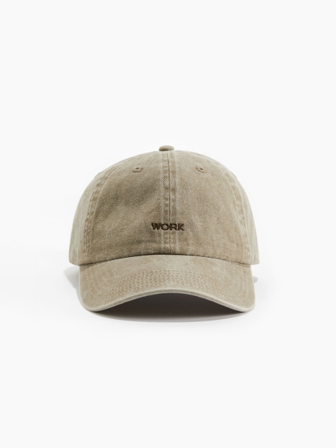 H&M Embroidered-Motif Cotton Cap