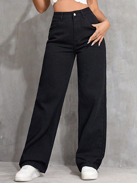 Shrutika Women Jean Regular Fit High-Rise Stretchable Cotton Jeans