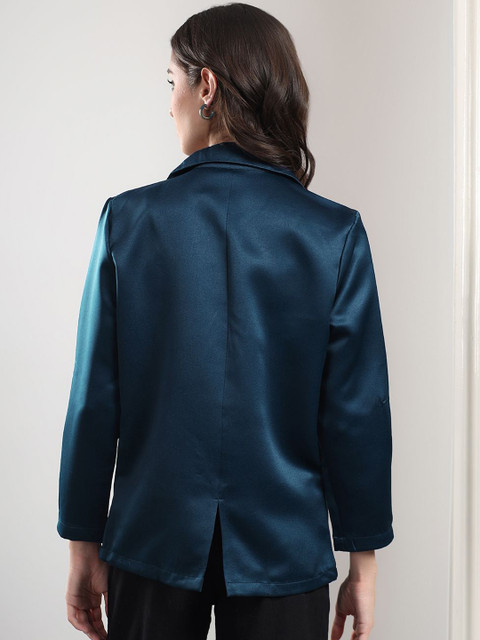 Kotty Notched Lapel Front Open Blazer - Image 4