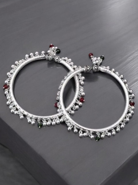 Jaynen Ghooghari Artificial Beads Kada Payal Anklet