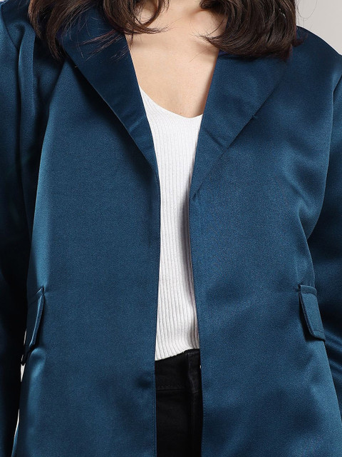 Kotty Notched Lapel Front Open Blazer - Image 2