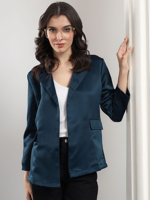 Kotty Notched Lapel Front Open Blazer - Image 6