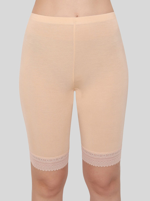 Glamoras Women Mid Rise Under Dress Cycling Sports Shorts With Concealed Waistband