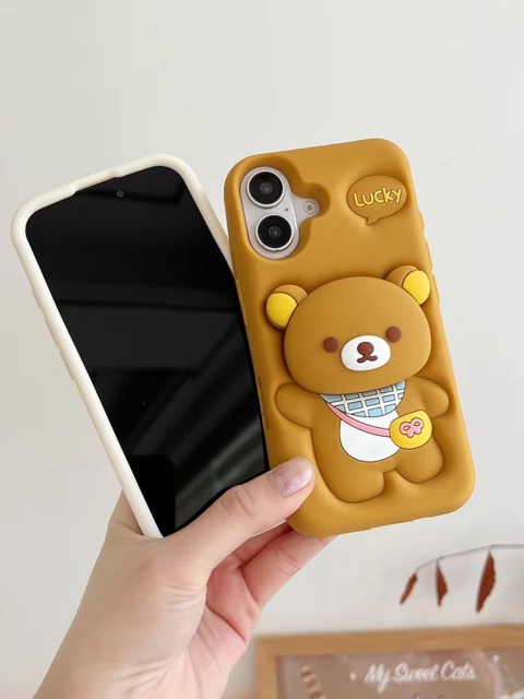 CASE CREATION Cartoon Characters Printed iPhone 16 Pro Max Back Case Mobile Accessories