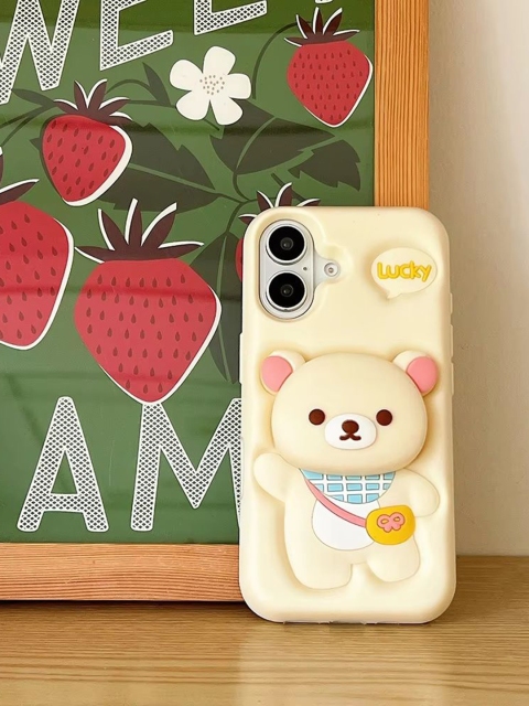 CASE CREATION Cartoon Characters Printed iPhone 13 Back Case Mobile Accessories
