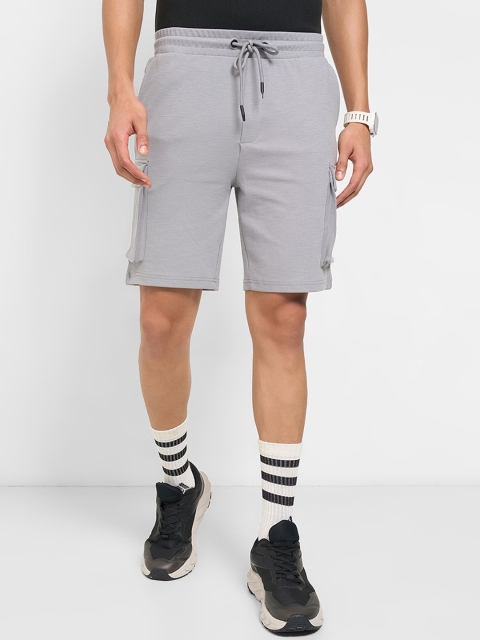 Ajile by Pantaloons Men Regular Fit Mid-Rise Cotton Cargo Shorts