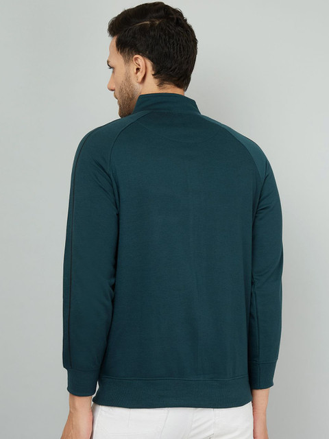 YHA Men Striped Fleece Lightweight Running Sporty Jacket - Image 5