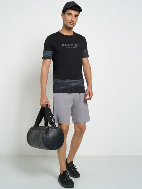 Ajile by Pantaloons Men Regular Fit Mid-Rise Sports Shorts - Image 4