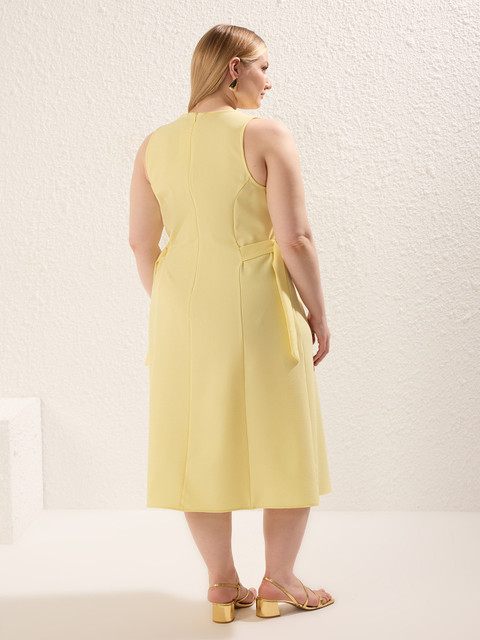 Trendyol Plus Size A-Line Midi Dress - Image 6