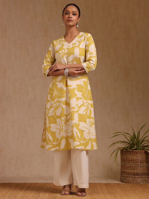 Soch Women Floral Printed Kurta
