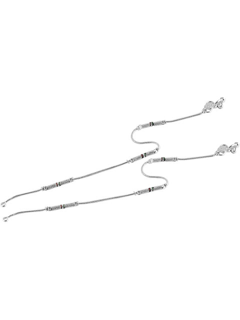 Heer Collection Silver-Plated Anklet