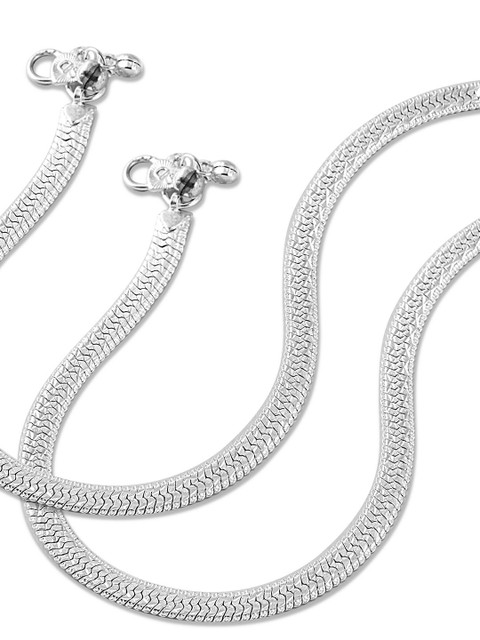 Heer Collection Set Of 2 Ghungroo Beaded Anklet - Image 4