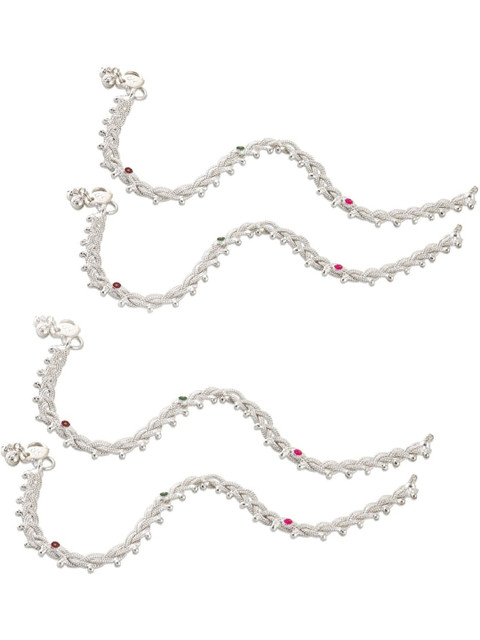 Heer Collection Silver-Plated Anklet