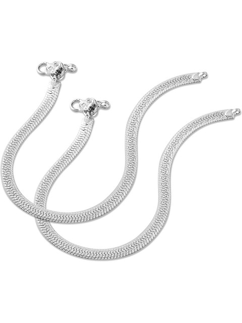 Heer Collection Set Of 2 Ghungroo Beaded Anklet - Image 2