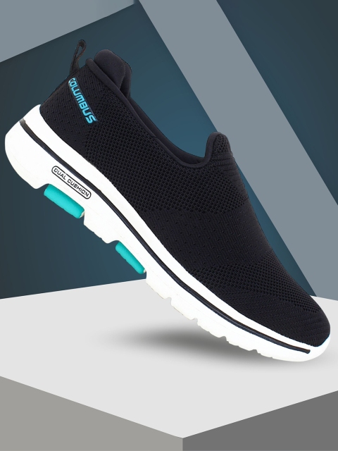 Columbus Men Textured Comfort Insole Sneakers
