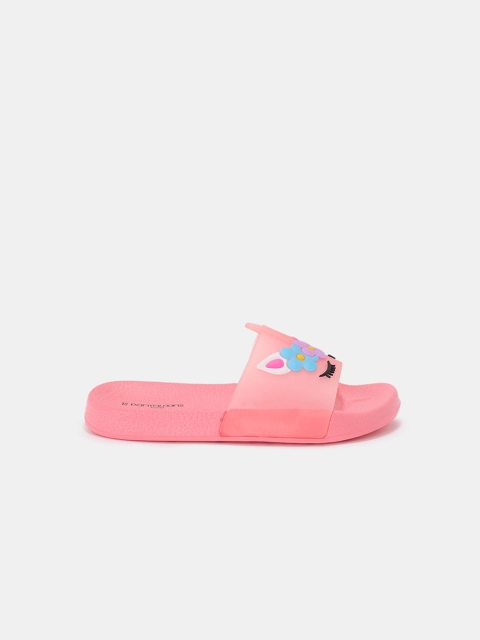 Pantaloons Junior Girls Rubber Sliders - Image 4