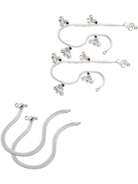 Heer Collection Silver-Plated Anklet