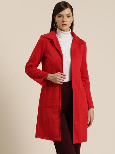 Qurvii Front-Open Overcoat