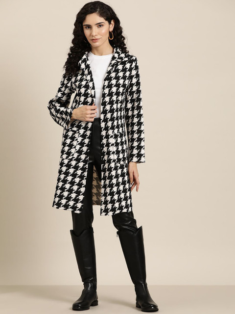 Qurvii Front-Open Overcoat