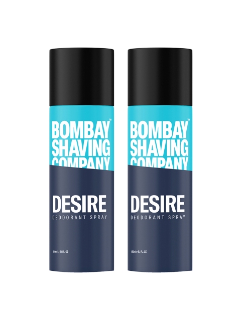 Bombay Shaving Company Men Set of 2 Desire Long Lasting Deodorant Spray - 150 ml each