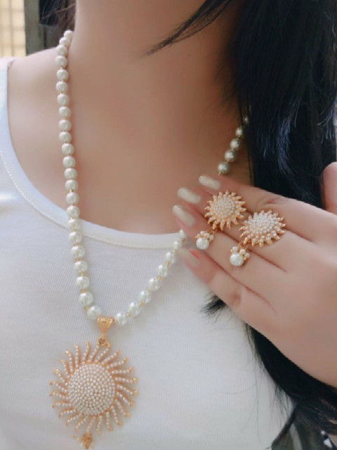 Sangria Beaded Jewellery Set