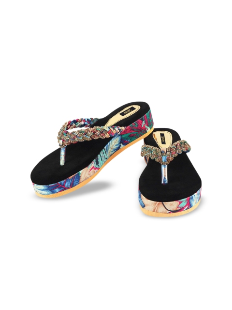 Stylestry Embellished Block Sandals - Image 5