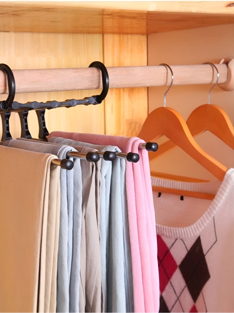 DeoDap Set of 1 5 in 1 Trouser Hanger - Image 3