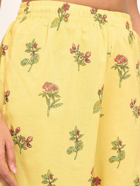 RANGMANCH BY PANTALOONS Women Floral Printed Ethnic Palazzos - Image 5