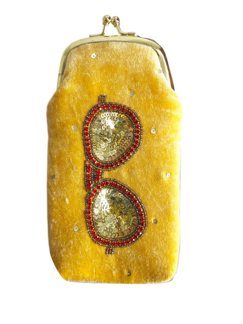 LEMONIUS PEARLS Embellished Purse Clutch