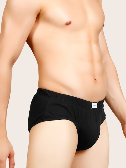 Aeropostale Mid-Rise Basic Briefs CIEBF01-BLK - Image 2