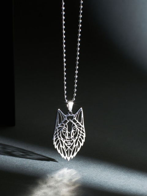 SALTY Pack of 2 Men Wild Majesty Silver Necklace