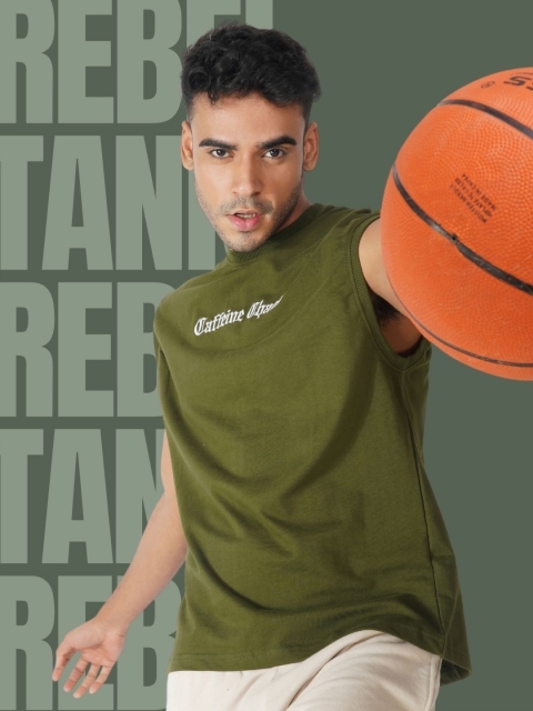 Untamed Clothing Men Typography Round Neck Organic Cotton Boxy T-shirt - Image 5