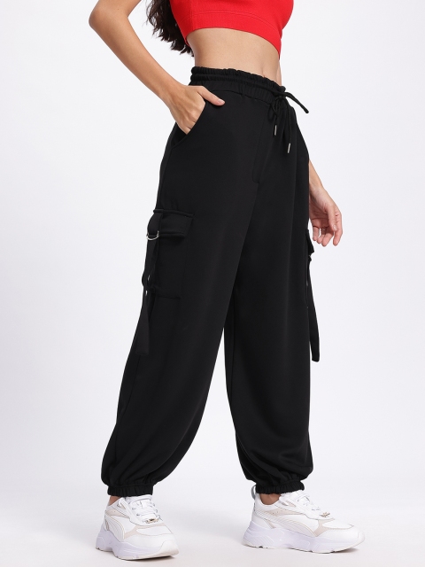 glitchez Women Cargos Regular Fit Joggers