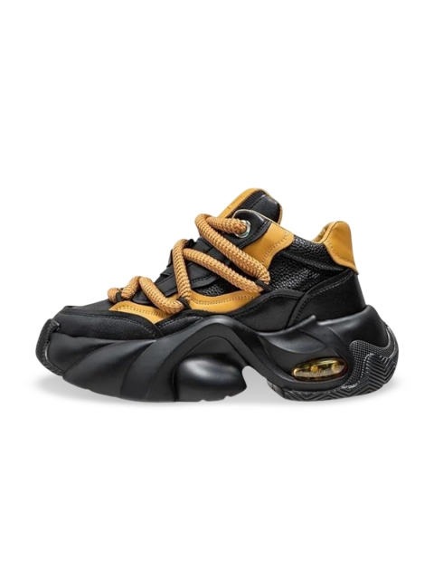 BERKINS Men Round Toe Lace-Ups Sneakers - Image 2
