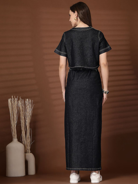 plusS Cotton Top With Skirt Co-Ords - Image 6