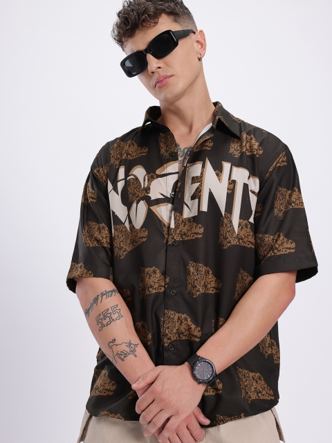 glitchez Printed Relaxed Shirt