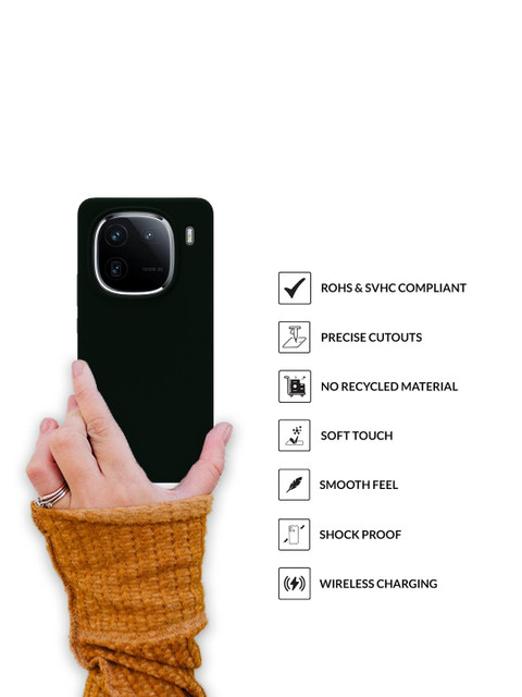 SPRIG IQOO 12 Liquid Silicone Back Cover - Image 3