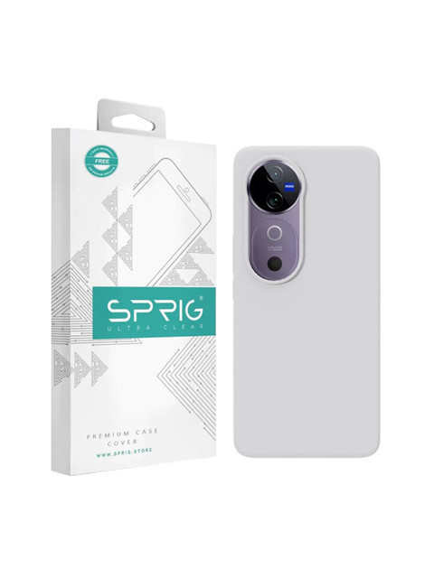 SPRIG Vivo V40 Liquid Silicone Back Cover