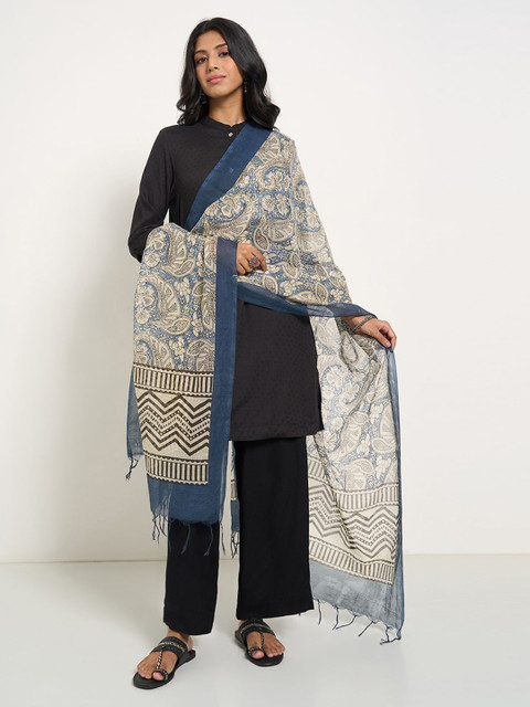 RANGMANCH BY PANTALOONS Printed Viscose Rayon Dupatta