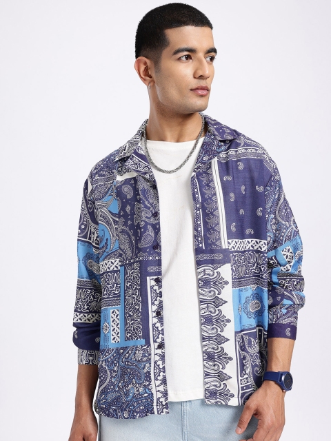 glitchez Indie Printed Relaxed Fit Shirt