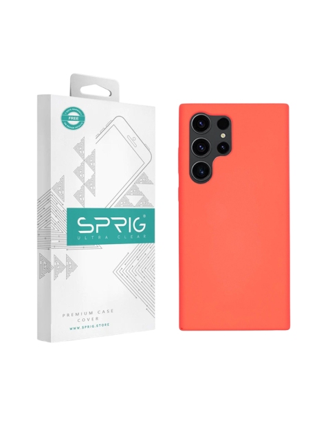 SPRIG Samsung Galaxy S23 Ultra 5G Liquid Silicone Back Cover