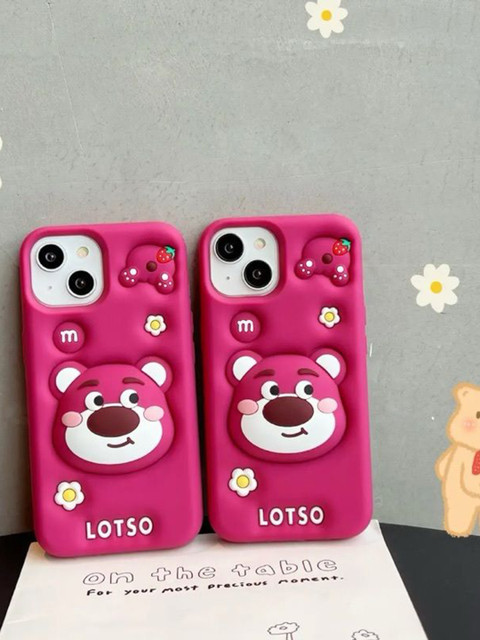 CASE CREATION Cartoon Characters Printed iPhone 15 Bumper Case Mobile Accessories