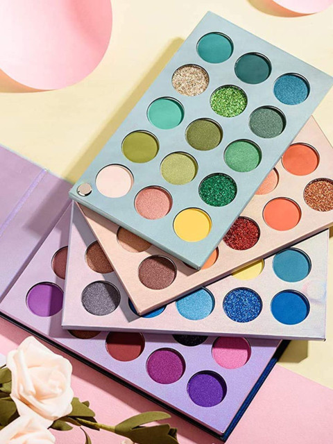 Huda Girl 60 Shades Matte Shimmer & Glitters Eyeshadow Palette - 108 g