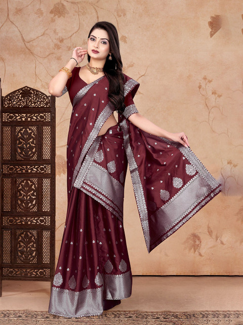 KAMDAR Jacquard Woven Zari Mekhela Chador Assamese